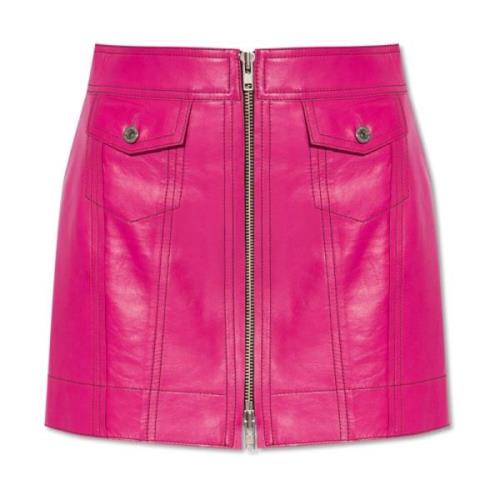 ‘Kaelyn’ leren rok Stand Studio , Pink , Dames