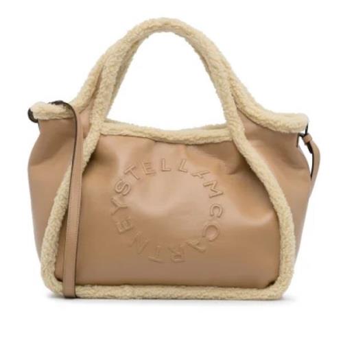 Pre-owned Leather handbags Stella McCartney Pre-owned , Brown , Dames