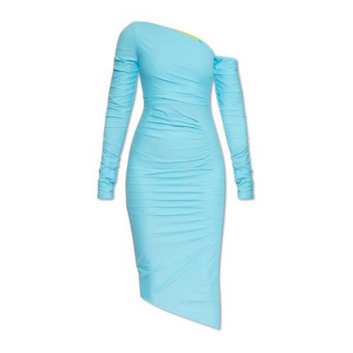 ‘Sena’ one-shoulder jurk Gauge81 , Blue , Dames