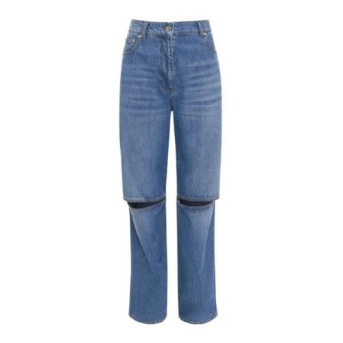 Bootcut jeans met knie-uitsnijding en relaxed fit JW Anderson , Blue ,...