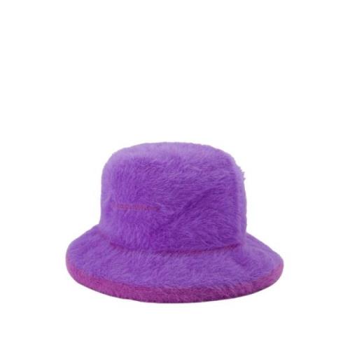 Paarse Neve Bucket Hat met Bucolic Feel Jacquemus , Purple , Unisex