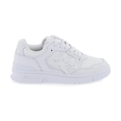 Ex89 Leren Sneakers met Iconische Zijstrepen Asics , White , Heren