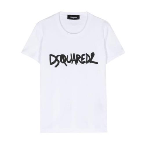 T-Shirts Dsquared2 , White , Dames