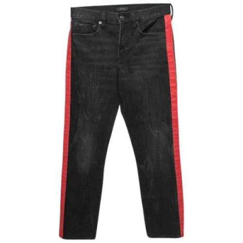 Pre-owned Cotton jeans Ralph Lauren Pre-owned , Black , Dames