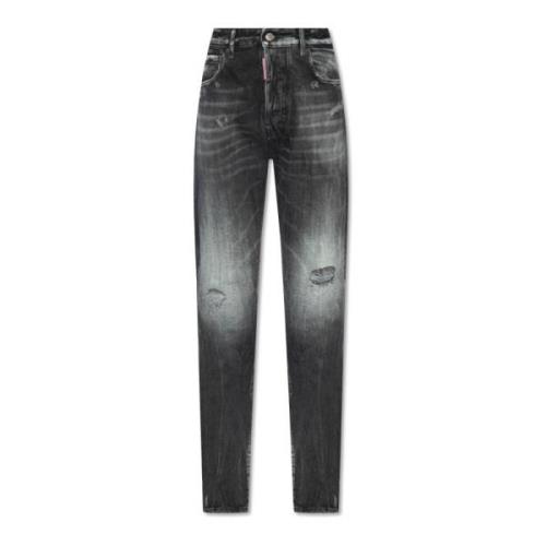 642 jeans Dsquared2 , Gray , Dames