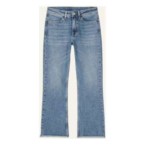 Bootcut Denim Jeans in Blauw Ba&Sh , Blue , Dames