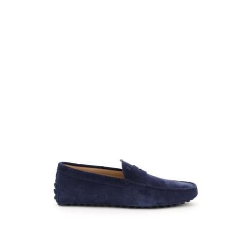 Nieuwe Gommino Driver Loafers Tod's , Blue , Heren