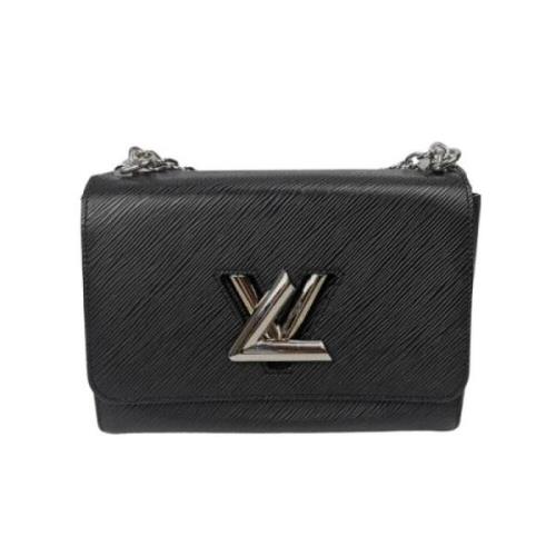 Pre-owned Leather louis-vuitton-bags Louis Vuitton Vintage , Black , D...