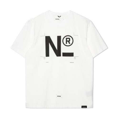 Tijdloze technische T-shirt Nemen , White , Heren