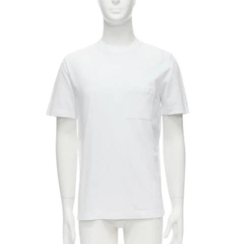 Pre-owned Cotton tops Hermès Vintage , White , Dames