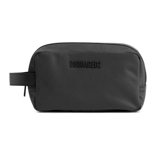 Zwarte Urban Beauty Tas Dsquared2 , Black , Heren