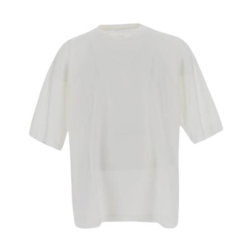 Katoenen Homme Plissè T-Shirt Issey Miyake , White , Heren