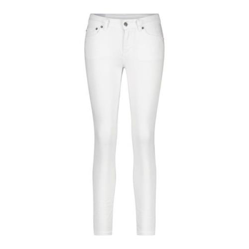 Super Skinny Enkel Jeans Dondup , White , Dames
