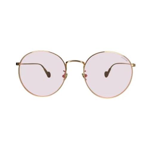 Pre-owned Metal sunglasses Moncler Pre-owned , Pink , Unisex
