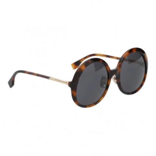 Pre-owned Fabric sunglasses Fendi Vintage , Brown , Dames