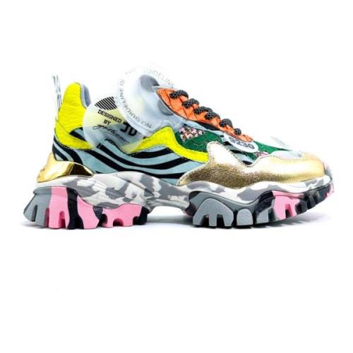 MultiColour Sneakers, Model 2330 Cljd , Multicolor , Dames
