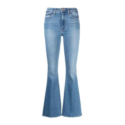 Weekender Bootcut Jeans Mother , Blue , Dames