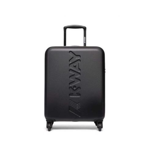 Stijlvolle Bagage en Trolley K-Way , Black , Unisex