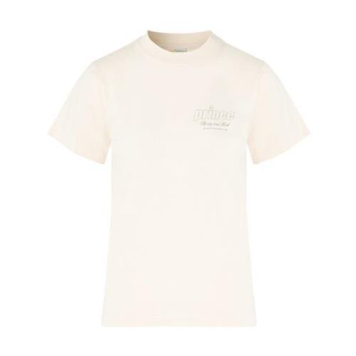 Crème Gezondheid T-Shirt voor Vrouwen Sporty & Rich , Beige , Dames