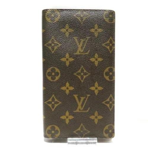 Pre-owned Canvas wallets Louis Vuitton Vintage , Brown , Dames