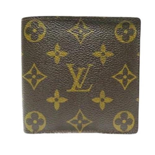 Pre-owned Canvas wallets Louis Vuitton Vintage , Brown , Dames