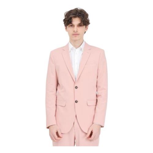 Elegante Roze Herenjas Selected Homme , Pink , Heren