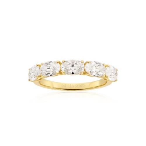 Ellisse Cinque Ring Sif Jakobs Jewellery , Yellow , Dames