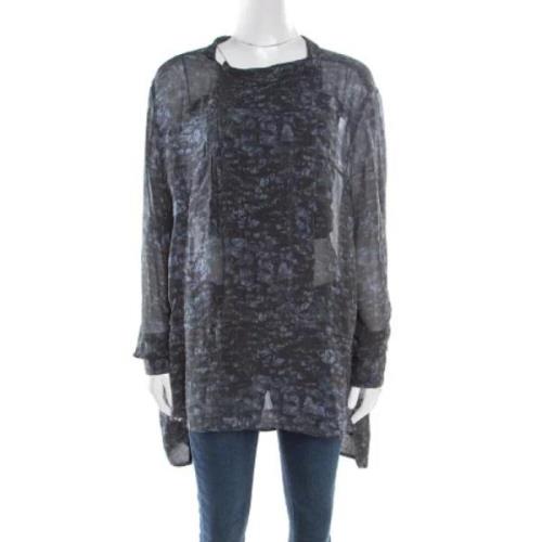 Pre-owned Silk tops Isabel Marant Pre-owned , Multicolor , Dames