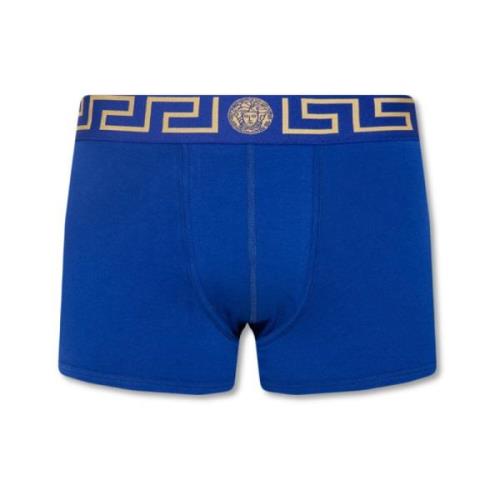 Katoenen boxershorts Versace , Blue , Heren