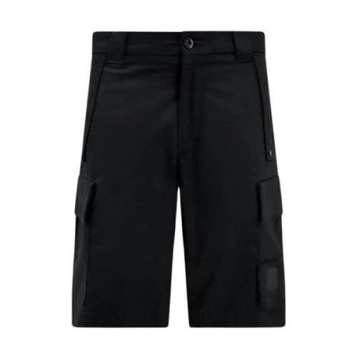 Cargo Shorts van Stretch Katoen, Zwart C.p. Company , Black , Heren