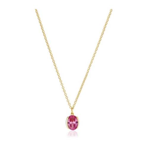 Ellisse Carezza Ketting Sif Jakobs Jewellery , Yellow , Dames