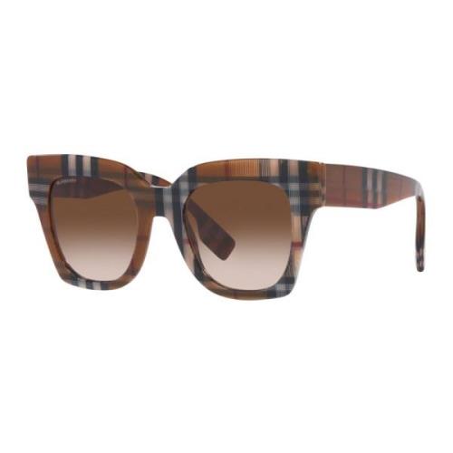 Kitty BE 4364 Zonnebril Burberry , Brown , Dames