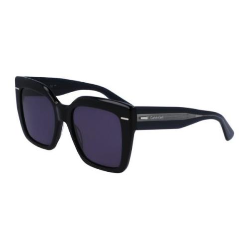 Black/Grey Blue Sunglasses Calvin Klein , Multicolor , Dames