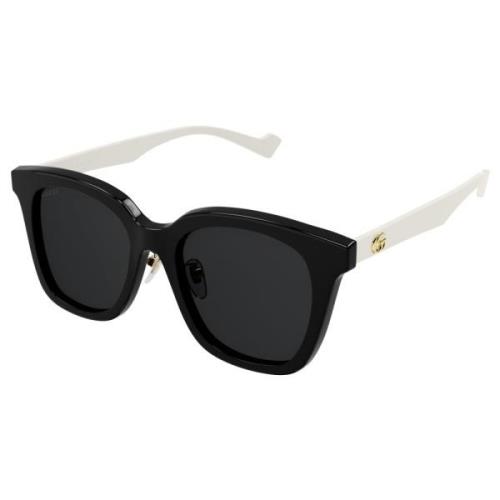 Black/Grey Sunglasses Gucci , Multicolor , Dames