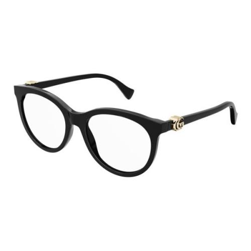 Zwarte brilmonturen Gucci , Black , Unisex