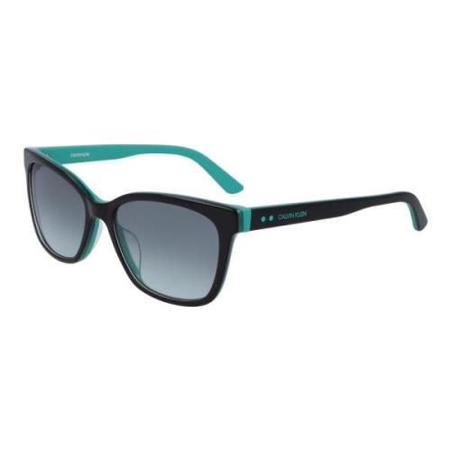 Black Turquoise Sunglasses Calvin Klein , Multicolor , Dames