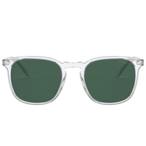 Crystal/Green Sunglasses Vogue , Gray , Heren