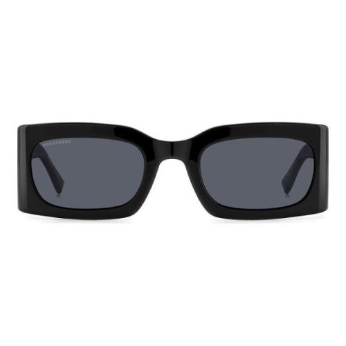 Black/Grey Sunglasses Dsquared2 , Black , Dames