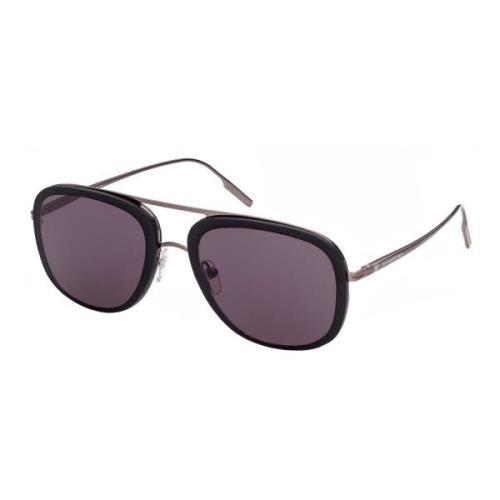 Black/Grey Sunglasses Ermenegildo Zegna , Multicolor , Unisex