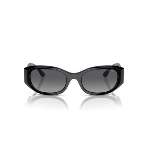 Black/Grey Shaded Sunglasses Vogue , Black , Dames