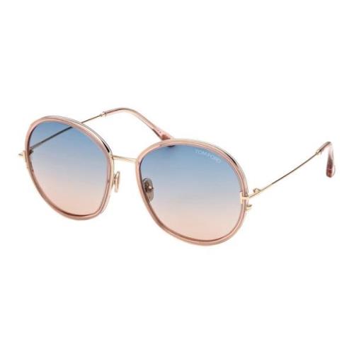 Hunter-02 FT 0946 Zonnebril Tom Ford , Pink , Dames