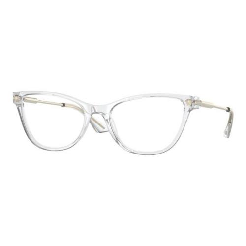 Crystal Eyewear Frames Versace , Gray , Unisex