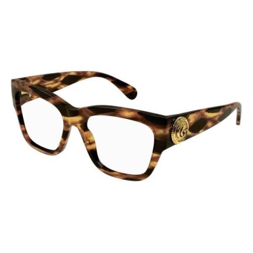 Havana Brillenmontuur Gucci , Multicolor , Unisex