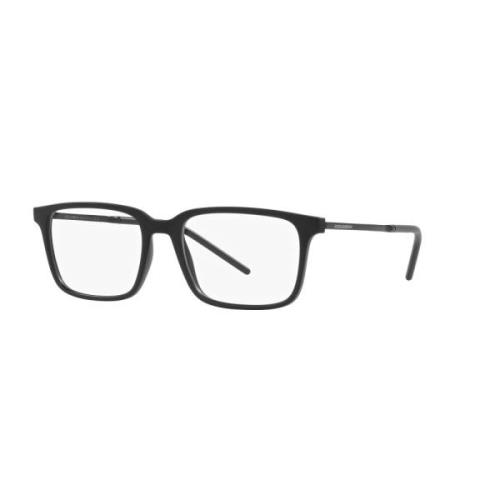 Matte Black Eyewear Frames Dolce & Gabbana , Black , Unisex