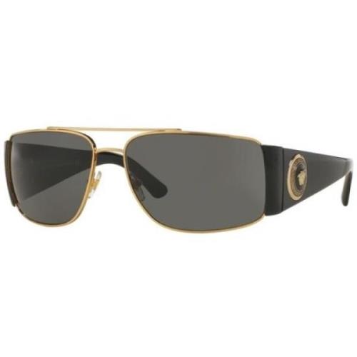 Gold/Grey Sunglasses Versace , Multicolor , Unisex