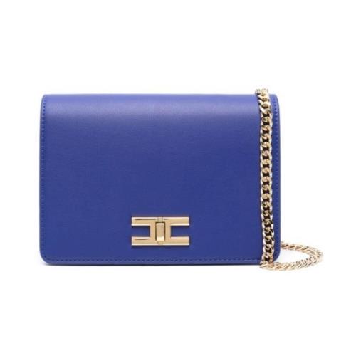 Shoulder Bags Elisabetta Franchi , Blue , Dames