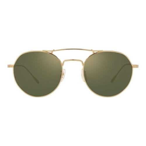 Goldtone Sunglasses Reymont OV 1309St Oliver Peoples , Yellow , Unisex