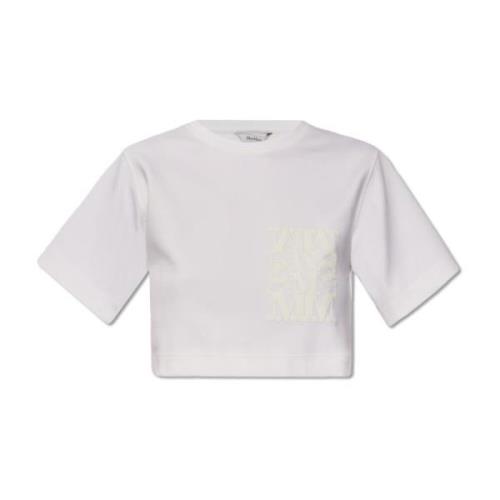 Mexico T-shirt Max Mara , White , Dames