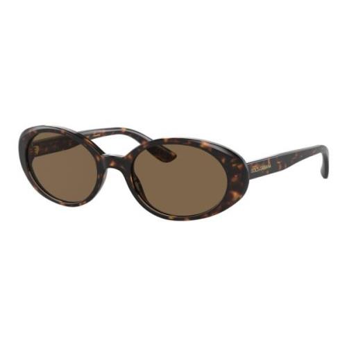 DG 4443 Zonnebril Dolce & Gabbana , Brown , Dames