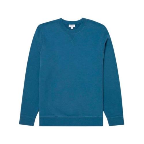 Sweatshirts Hoodies Sunspel , Blue , Heren